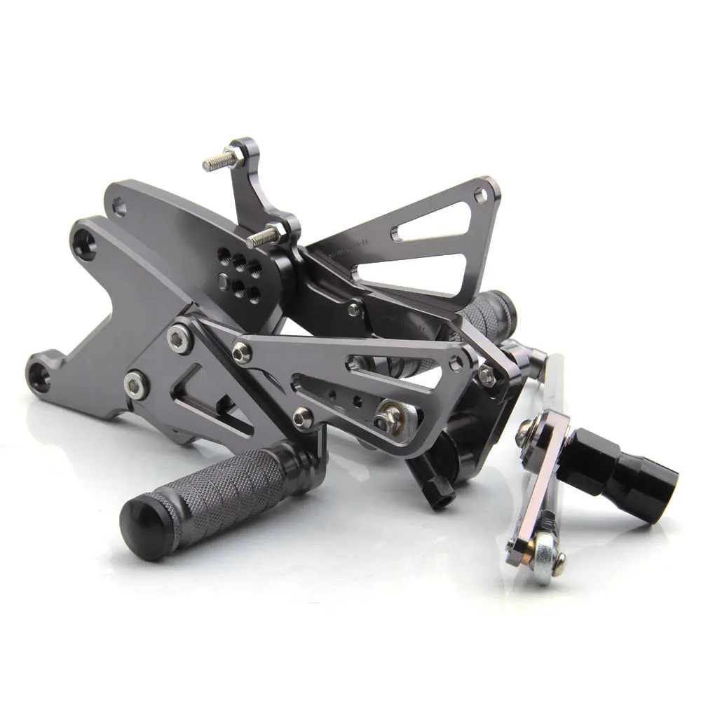 CNC титан алюминий регулируемые Rearsets подножки для Yamaha YZF-R1 YZF R1