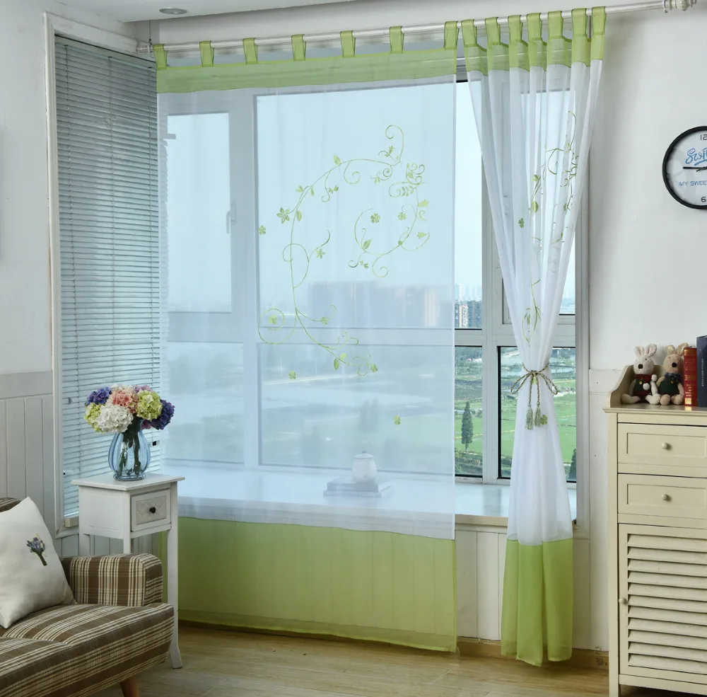 Шторы Dormitorio вышитые для гостиной, спальни, тюль для окон, детской ткани, Текстиль для дома, сделано для чтения