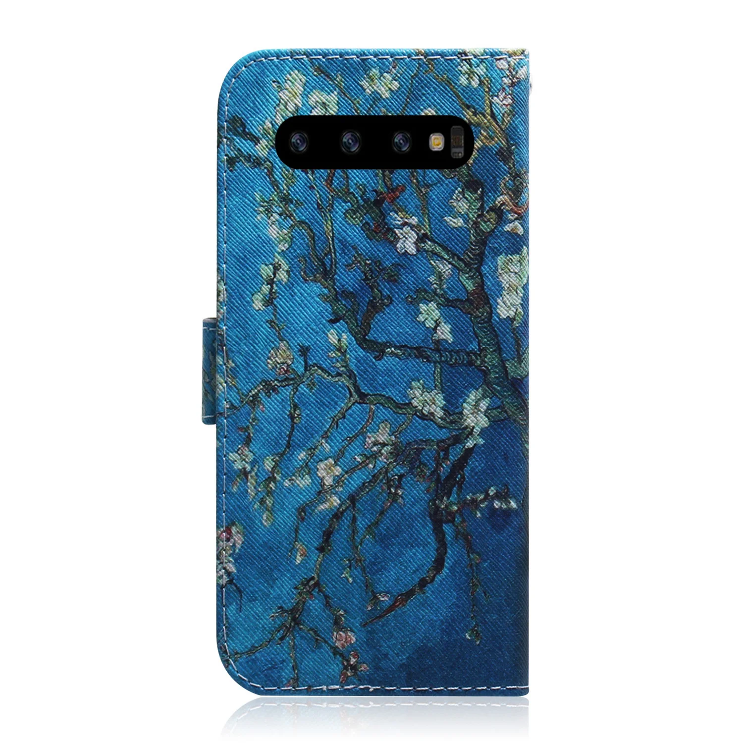 Ван Гог "Панда" брендированный флип-чехол из кожи для samsung Galaxy A10 A30 A40 A50 A70 M10 M20 M30 J4 J6 плюс A7 A9 A750 S10 плюс S10E