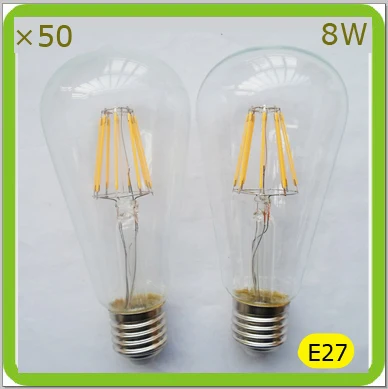 Лампы светодиодные в стиле ретро 8 Вт 120 В 220 240 В|bulb led filament|led filamentled retro |