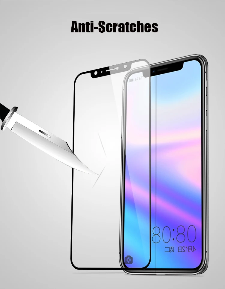 MAKAVO 2 шт. для Xiaomi Redmi Note 6 Pro закаленное стекло полное покрытие экрана Защитная пленка