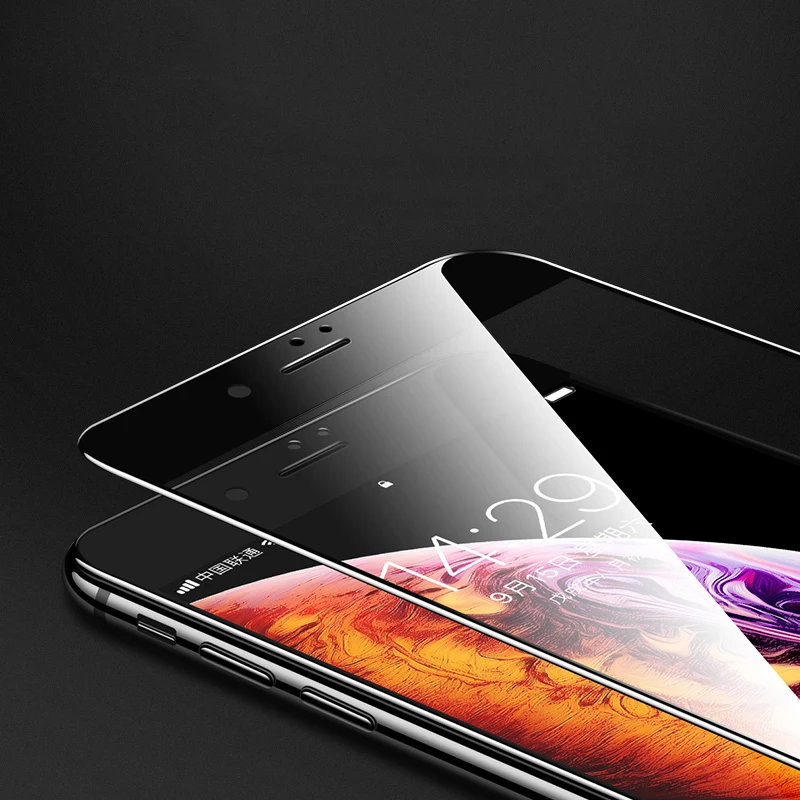 Suntaiho для iphone xr Защитная пленка экрана 3D мягкий край закаленное стекло 7 8 6 6S Plus X XS