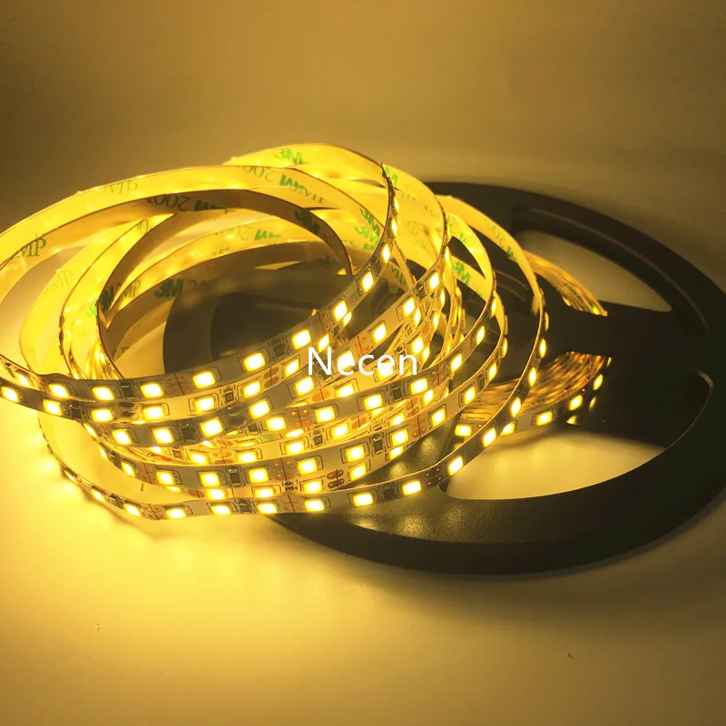 Светодиодная лента 4 мм 2835 SMD 120 светодиодов светодиодов/м не водонепроницаемая 12