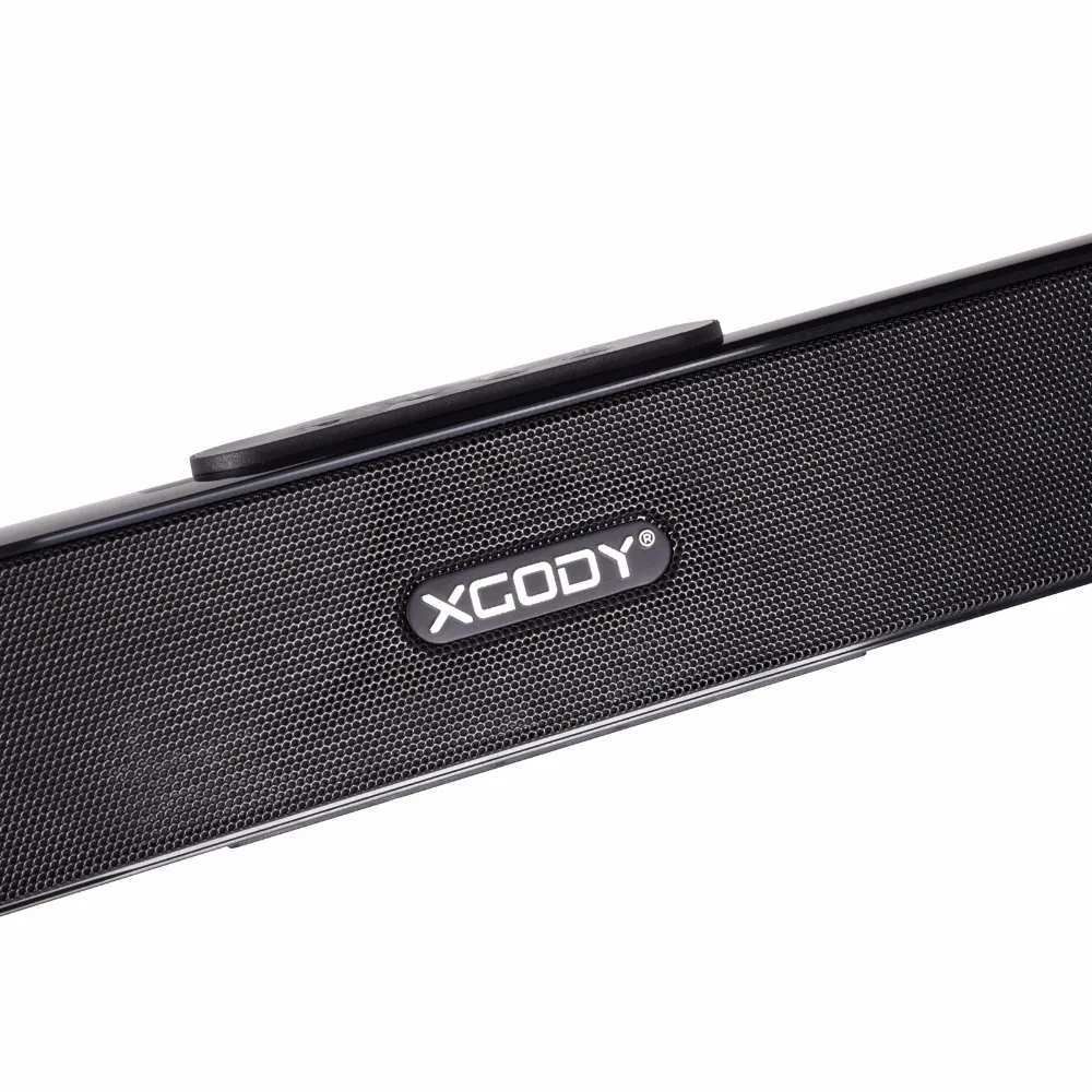 Xgody S-XS01 40 Вт Bluetooth Звуковая Панель ТВ динамик проводной и беспроводной динамик 3" 2,0 канал с коаксиальный/оптический/USB/пульт дистанционного управления