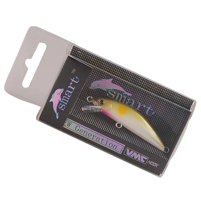 Блесна SMART Bait M006 45 мм 3 7 г погружная Рыболовная Приманка VMC крючок Iscas