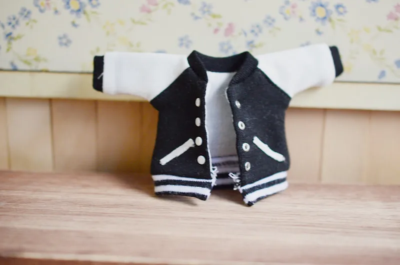 1 шт. кукла бейсбольное пальто для 1/12 BJD кукла азон Obitsu11 OB11 Кукла Одежда Аксессуары