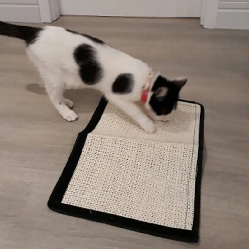 Когтеточка из Натуральной Конопли Sisal защитная для кошек игрушечная мебель