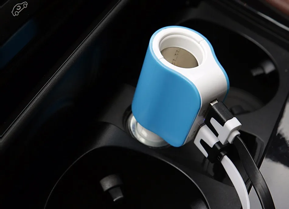 HSTRADE 5V 3.1A USB Автомобильное зарядное устройство адаптер прикуривателя зарядка iPhone samsung htc LG Универсальное портативное USB зарядное устройство s