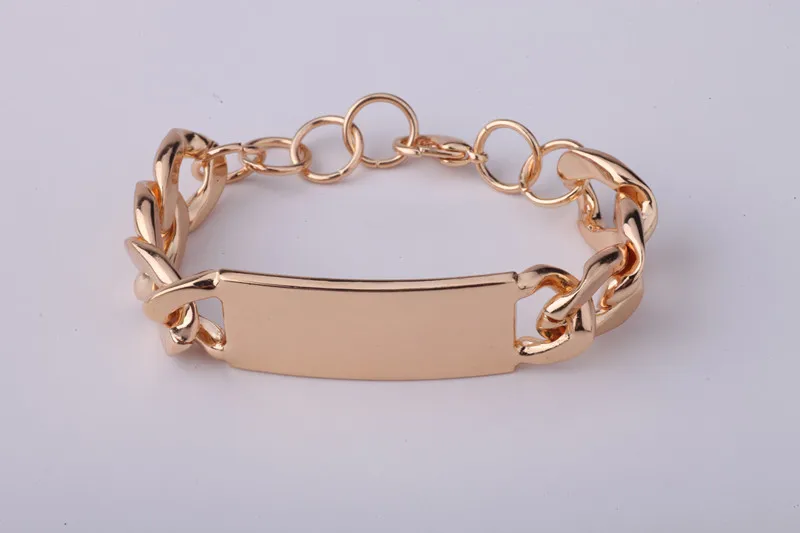 Сплав пластина заявление голова льва ID ожерелье с массивной металлической