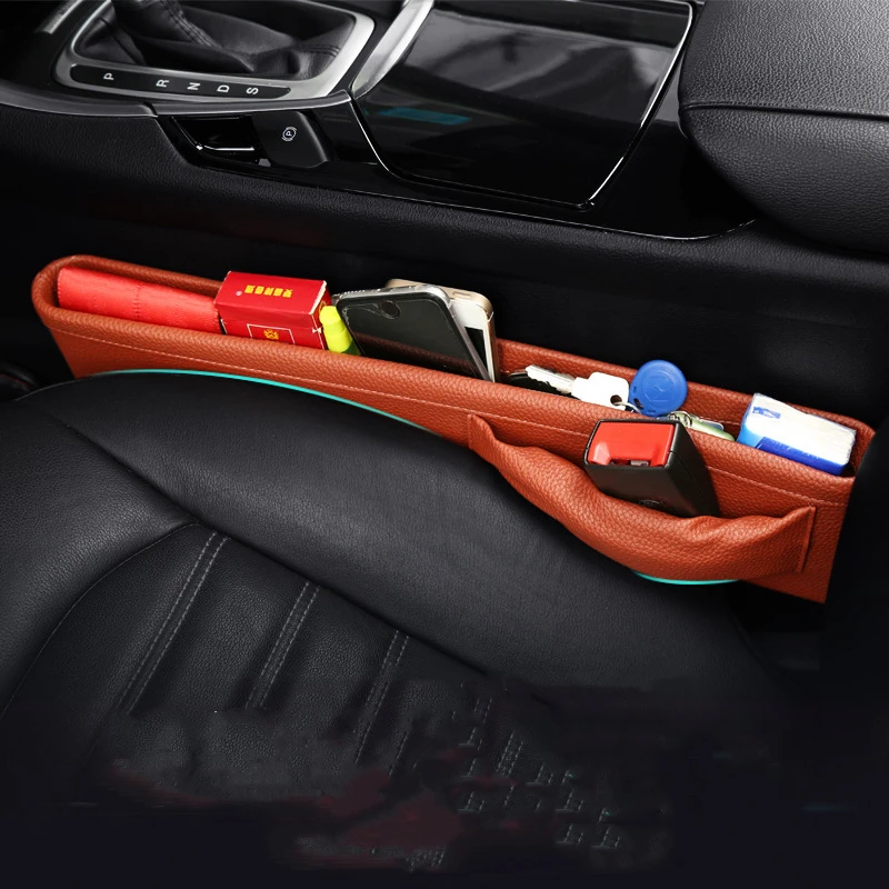 2 шт. универсальное автокресло Gap Карманы Кожа Авто сиденья наполнитель утечки