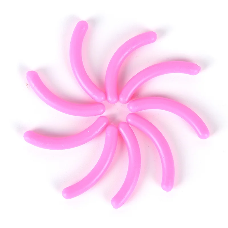pink 15 шт./компл./набор, резиновые накладки для завивки ресниц - Цвет: pink