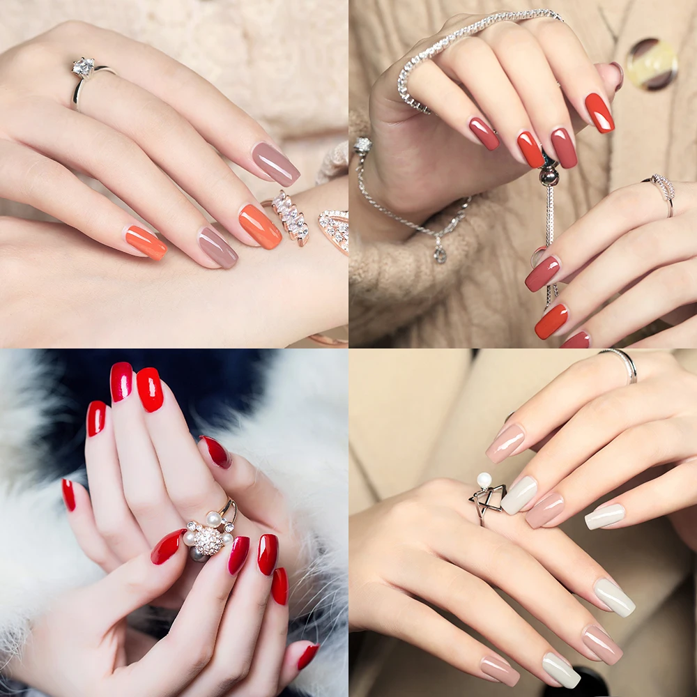 Ladymisty классическая бутылка чистый цвет 24 Цвета УФ-гель для ногтей долговечный