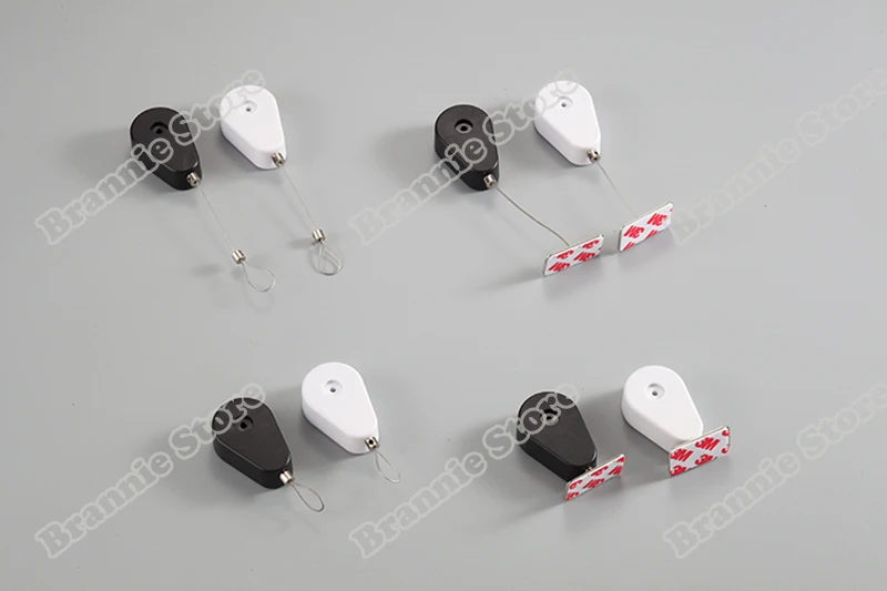 100 шт./лот выдвижной демонстрационный стальной трос тяговый ящик для ценных и