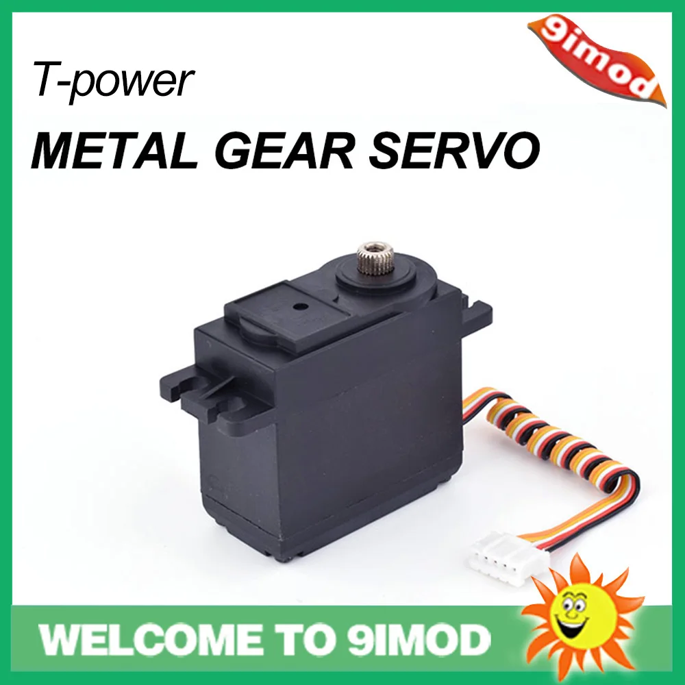 Сервопривод T-power 9 4 кг с металлической шестерней для 1/10 Wltoys 10428 10428-B2 10428-B 10428-C2
