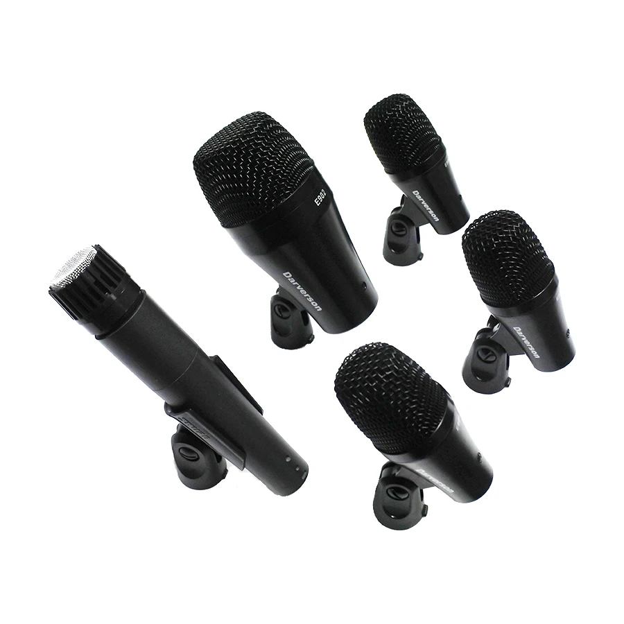 PGA52 PGA56 E902 E904 E906 SM 57 style kick snare Том саксофон труба 5 микрофонов набор инструментов