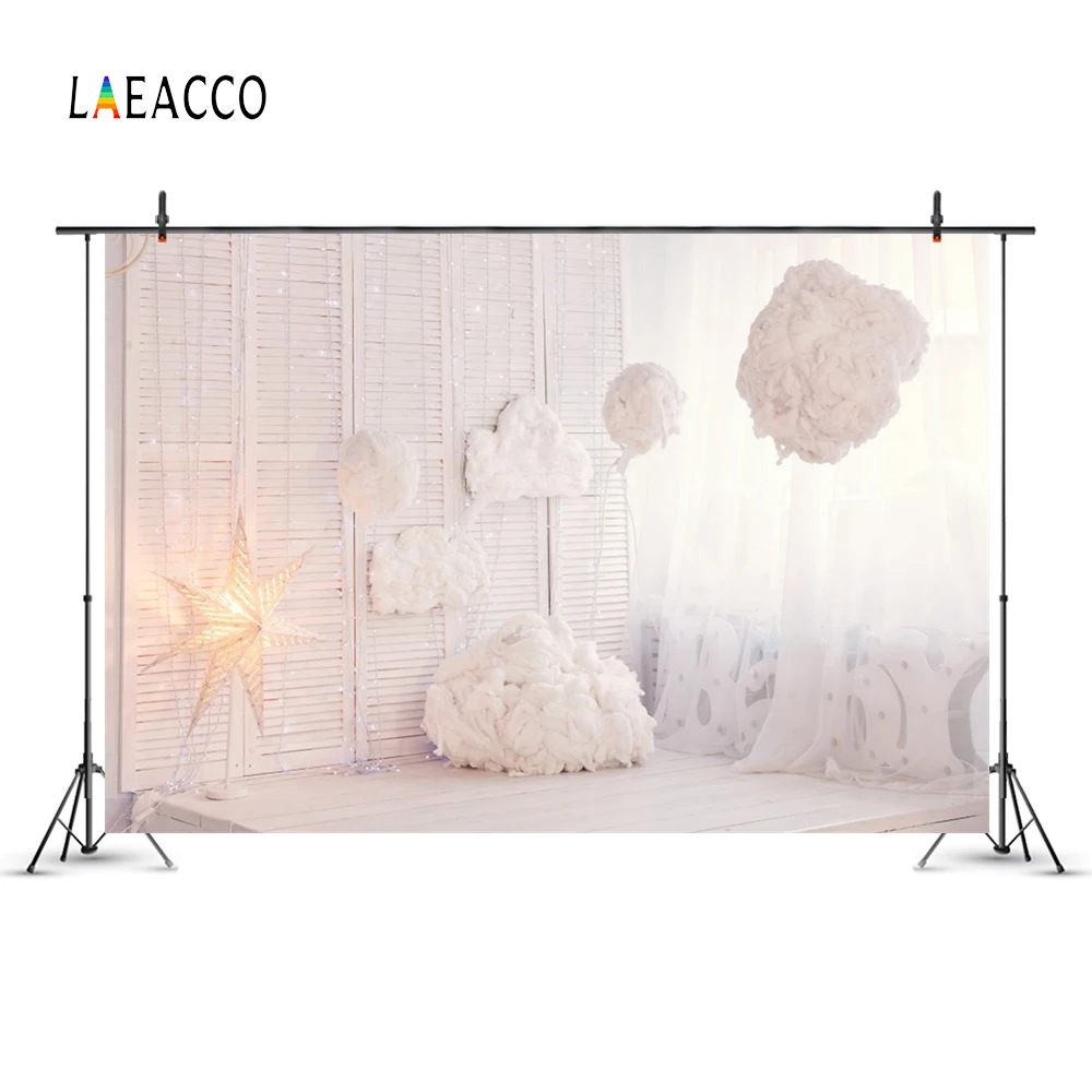 Laeacco светильник Декор Спальня интерьер сцены Детские фотографии фоны