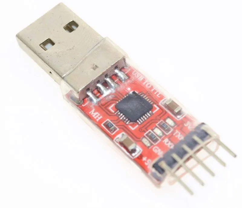 CP2102 USB 2 0 к UART TTL 5 контактный модуль разъема последовательный преобразователь