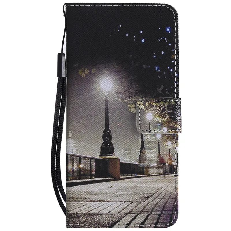 H A50 Leather Case on for Pouzdro Samsung Galaxy A50 A30 A70 Cover for Samsung A40 A20 A30 Coque Cartoon Wallet Flip Phone Case - Цвет: H