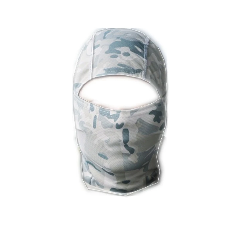 Terrain Camo Bionic камуфляжная маска на все лицо быстросохнущий капюшон охотничий рыболовный шарф Балаклава для активного отдыха на велосипеде Пешие прогулки теплая маска для лица шапка - Цвет: Terrain Camo