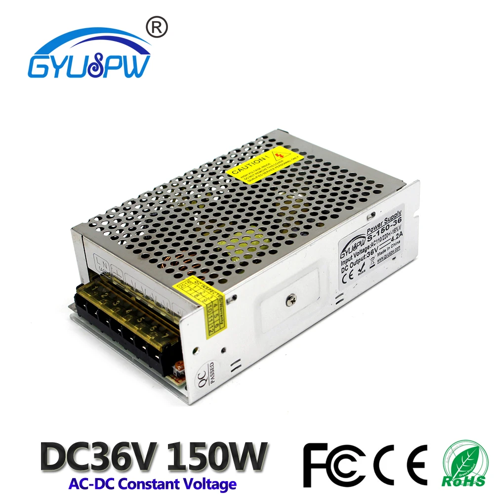 Драйвер импульсного источника питания 36 В 4 2 А 150 Вт 110 220 В|switch power|switching power supplyswitching