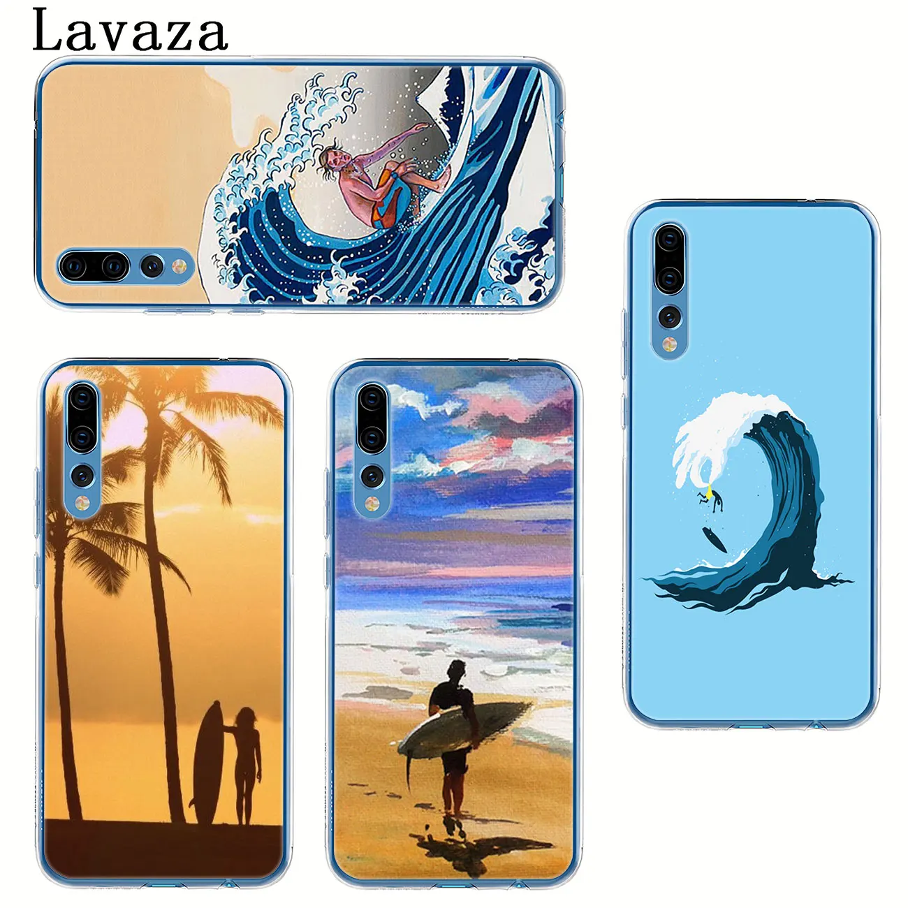 Чехол для телефона Lavaza серфинга и Huawei P30 P20 P10 P9 Plus P8 Lite Mini 2017 2016 P smart Z 2019 | Мобильные