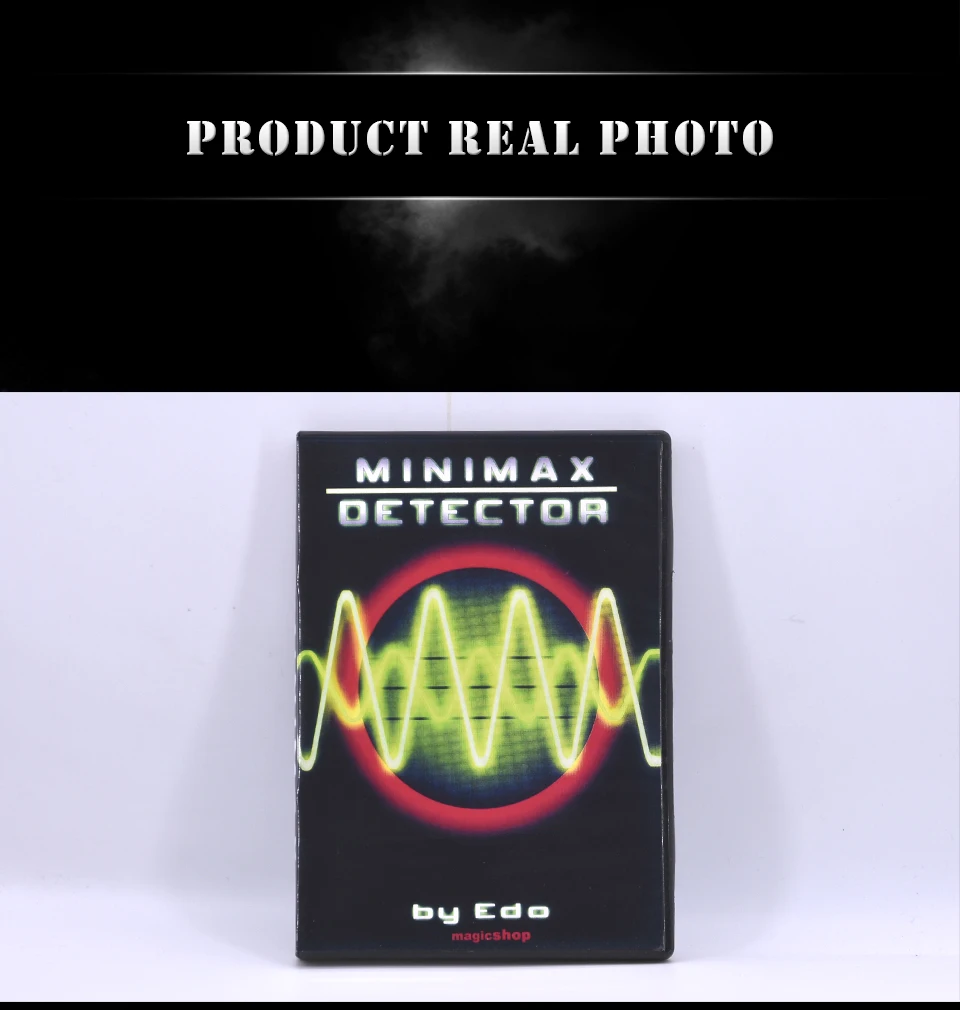 MINIMAX(трюк и DVD) фокусы чувствительные электронные магнитный детектор Magie закрыть реквизит Иллюзия комедии