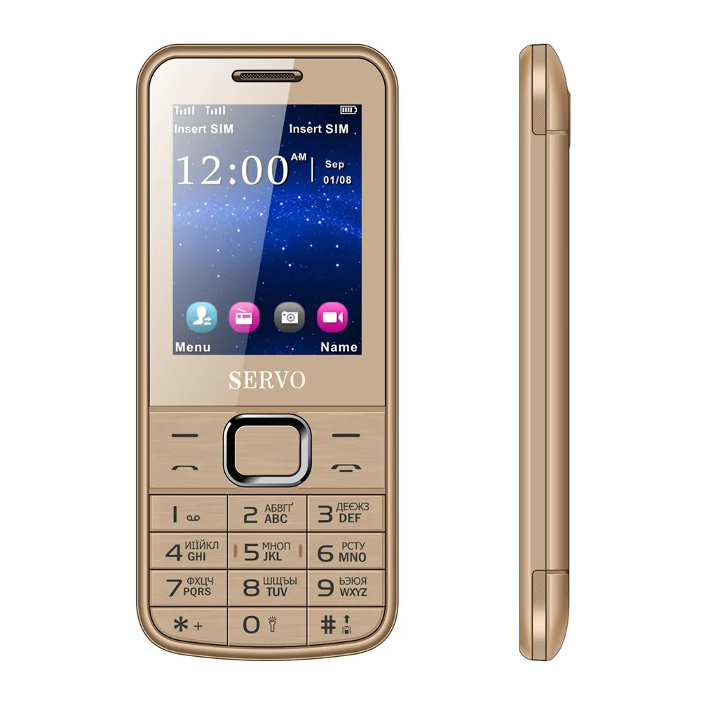 SERVO 225 оригинальный телефон две SIM-карты 2 4 дюйма экран двойная вспышка Bluetooth карта