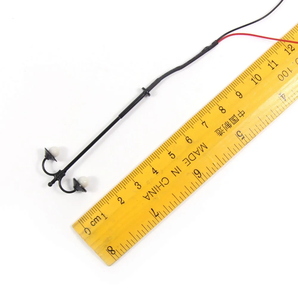 10 шт. модели железнодорожного Досуг светодиодный фонарный столб светильника