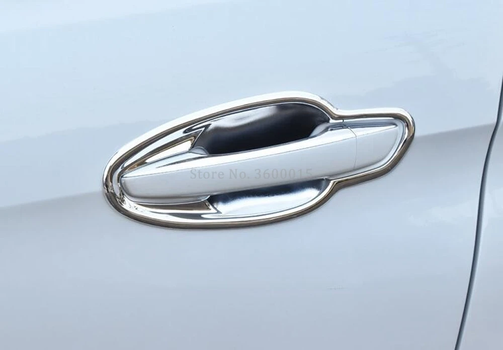 Хромированная накладка на дверную ручку для Peugeot 3008 GT 2017 2018 2019 2020|door handle inserts|door bowl