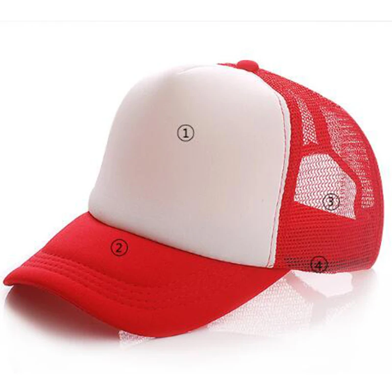 wholesale Fashion Mesh hats Baseball Cap Hat Sport Running Tennis Hat Cap Racing Adjustable custom made Hat for Men& Women