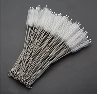 3000pcs 170mm 20mm 240mm straw brush baby milk bottle drink water cup straw washing brush stainless steel cleaning tool