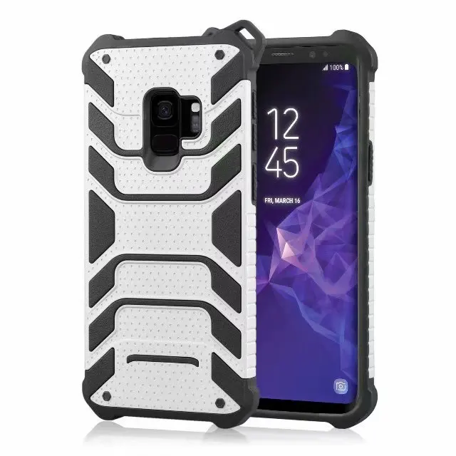 Ударопрочный чехол для телефона Samsung S9 S8 Plus S7Edge роскошный армированный ТПУ + ПК