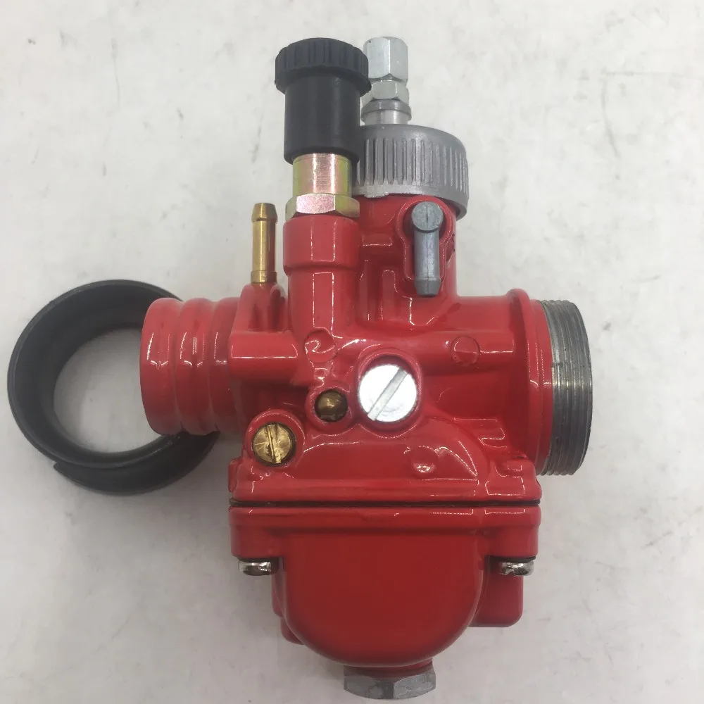 SherryBerg Красный Карбюратор carb от Dellorto PHBG DS 21phbg 21 мм Racing w пластиковая крышка ручной дроссель carby racing КАЧЕСТВО
