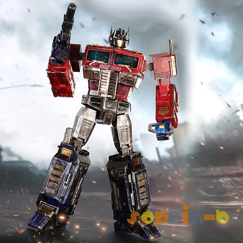 32 см негабаритных Пользовательские краски битва поврежденных Optimus Prime MMP10 MPP10 M01 рисунок
