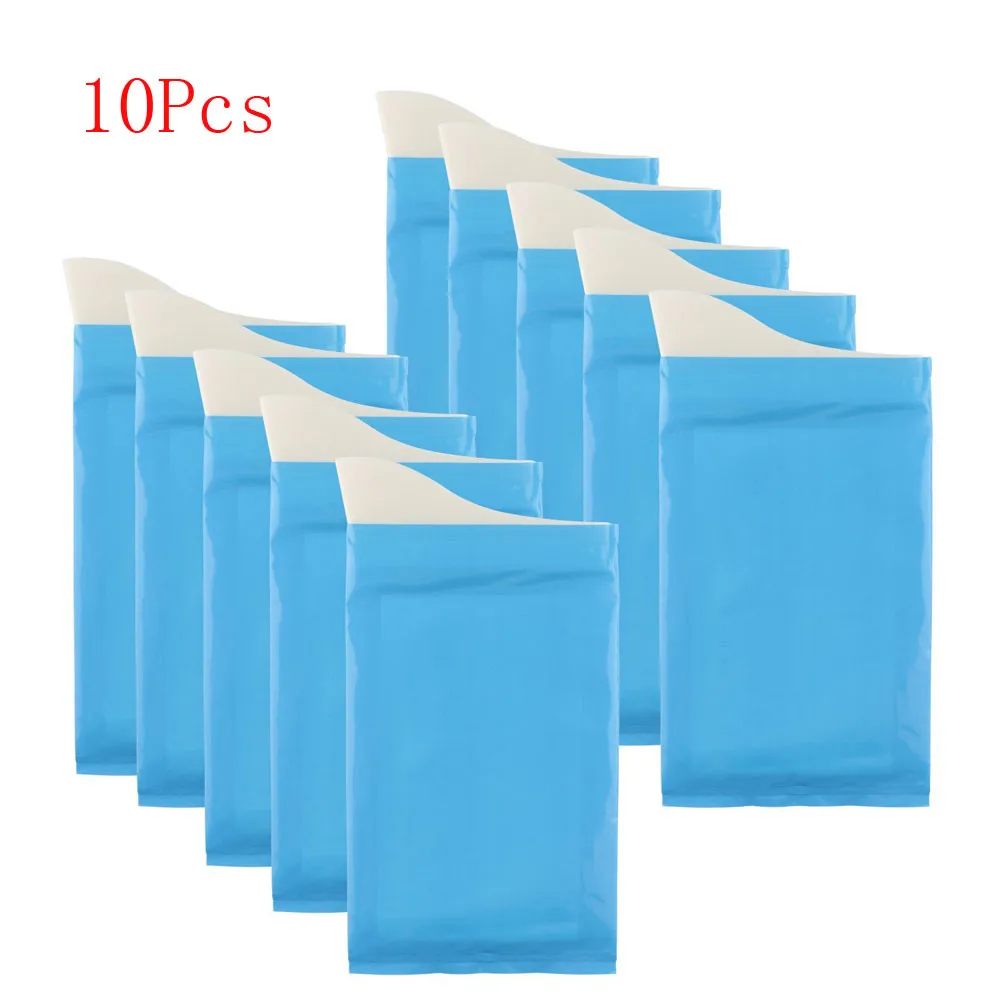 10pcs 600CC аварийное переносное приспособление для мочеиспускания Кемпинг мочи устройство Воронка мочи мешок мини Туалет w. C Pee мягкий удобный для использования на открытом воздухе - Цвет: 10pcs