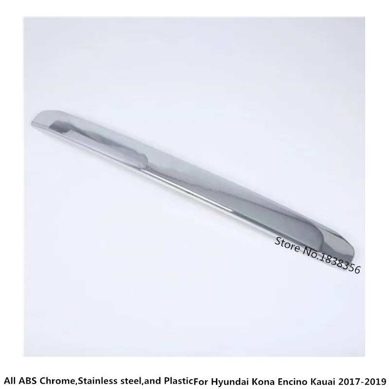 Стайлинг автомобиля рамка задней двери из нержавеющей стали для багажника Hyundai