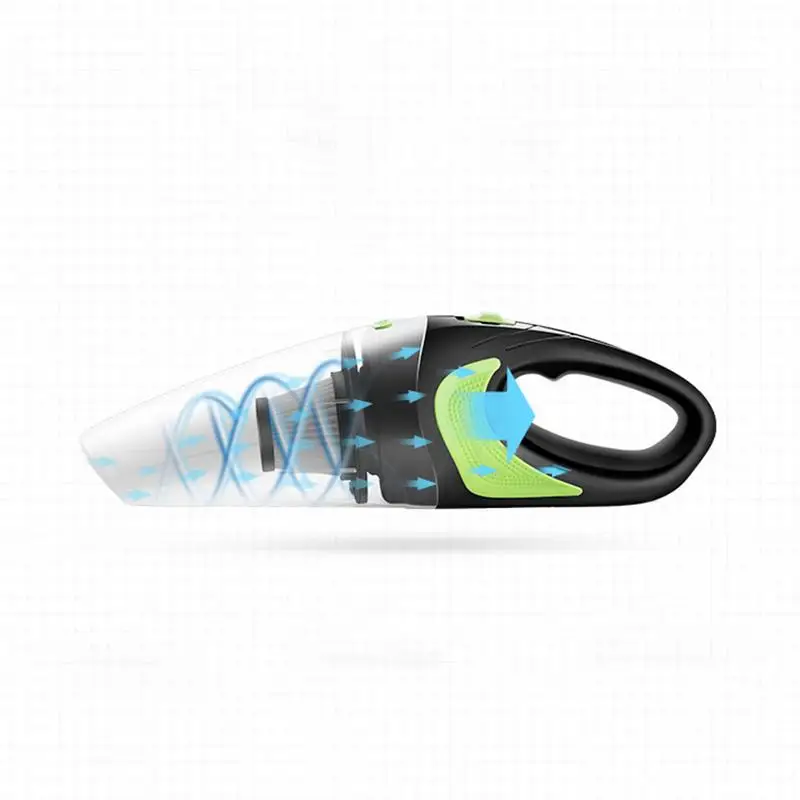 Универсальный портативный автомобильный пылесос 120 Вт ручной для влажной и сухой