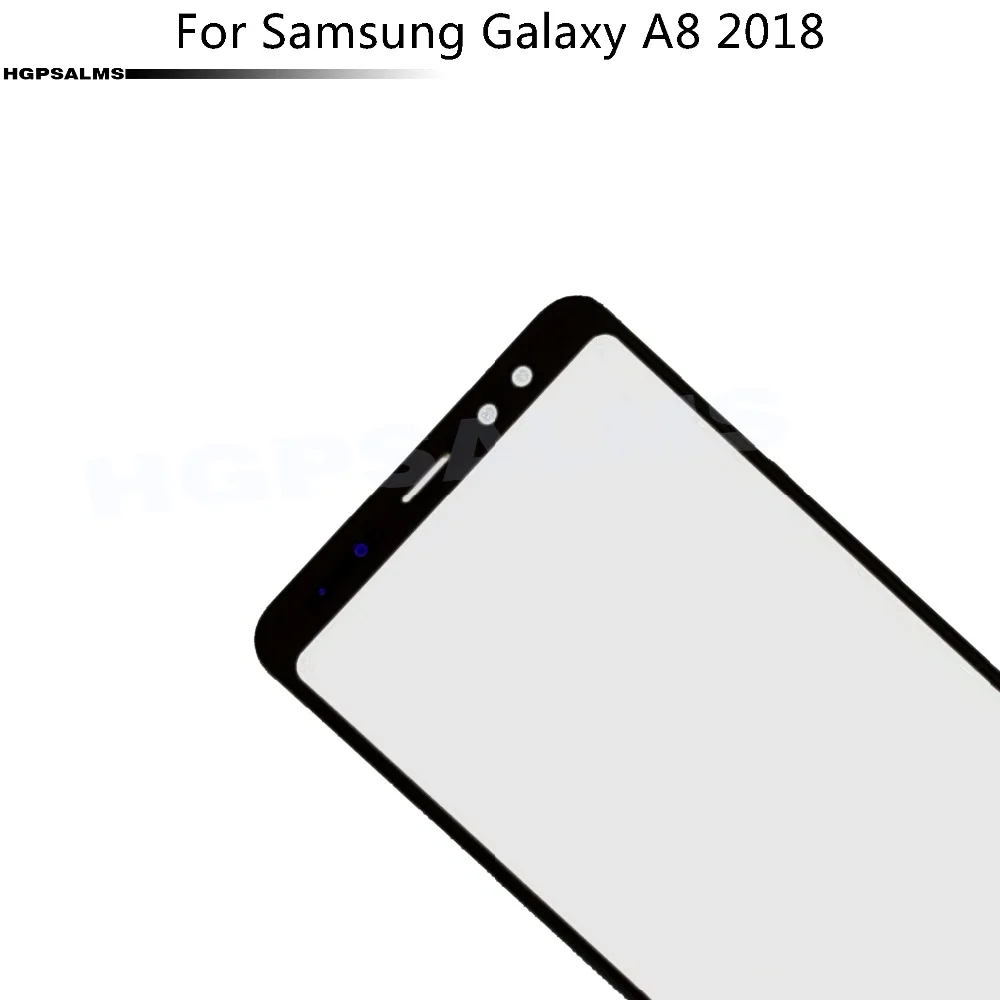 For Samsung Galaxy A8 2018 A830 Front Screen Outer Glass Lens Touch Cover Panel | Мобильные телефоны и аксессуары