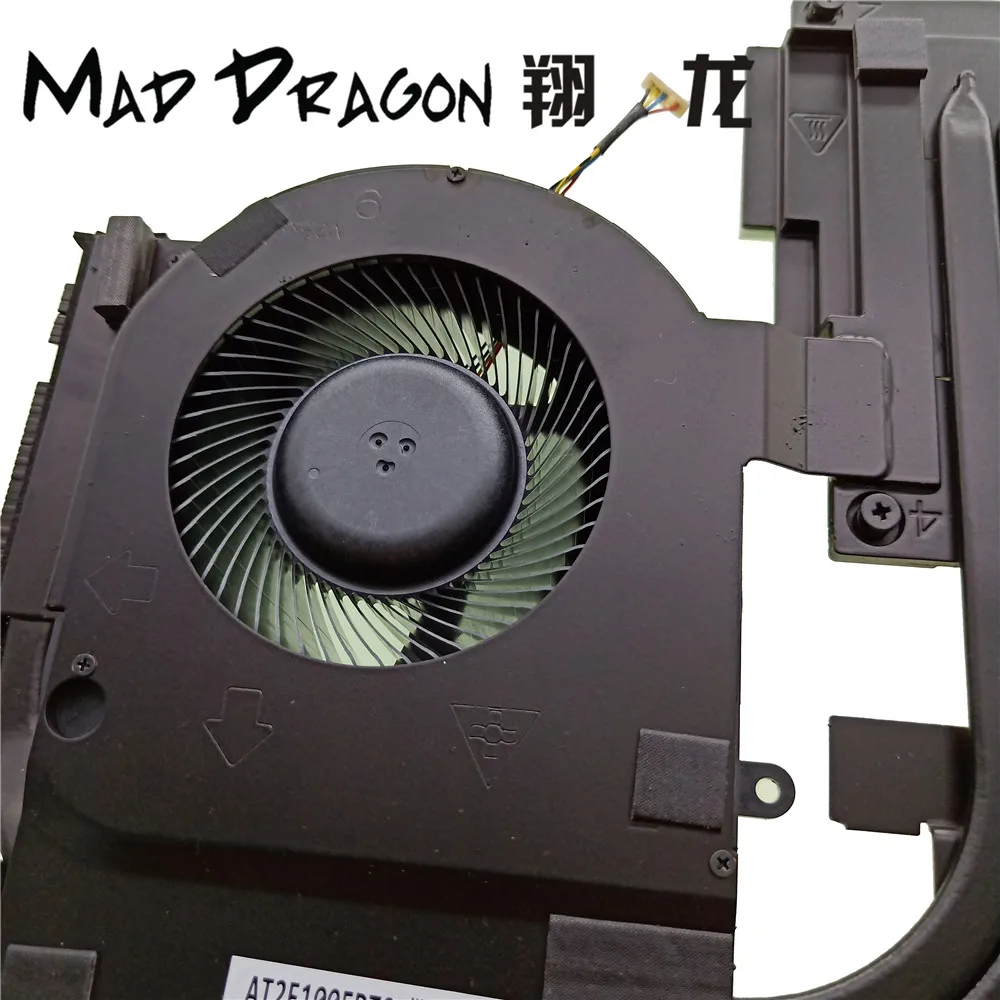 MAD DRAGON бренд ноутбука процессор/GPU охлаждения радиатора Вентилятор в сборе для ALIENWARE 51M-17 AREA-51M обновления RTX 2080 0FY4CJ FY4CJ