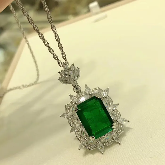 Дизайнерское модное 925 пробы Серебряное ювелирное изделие 3а кубический цирконий набор для вечеринки