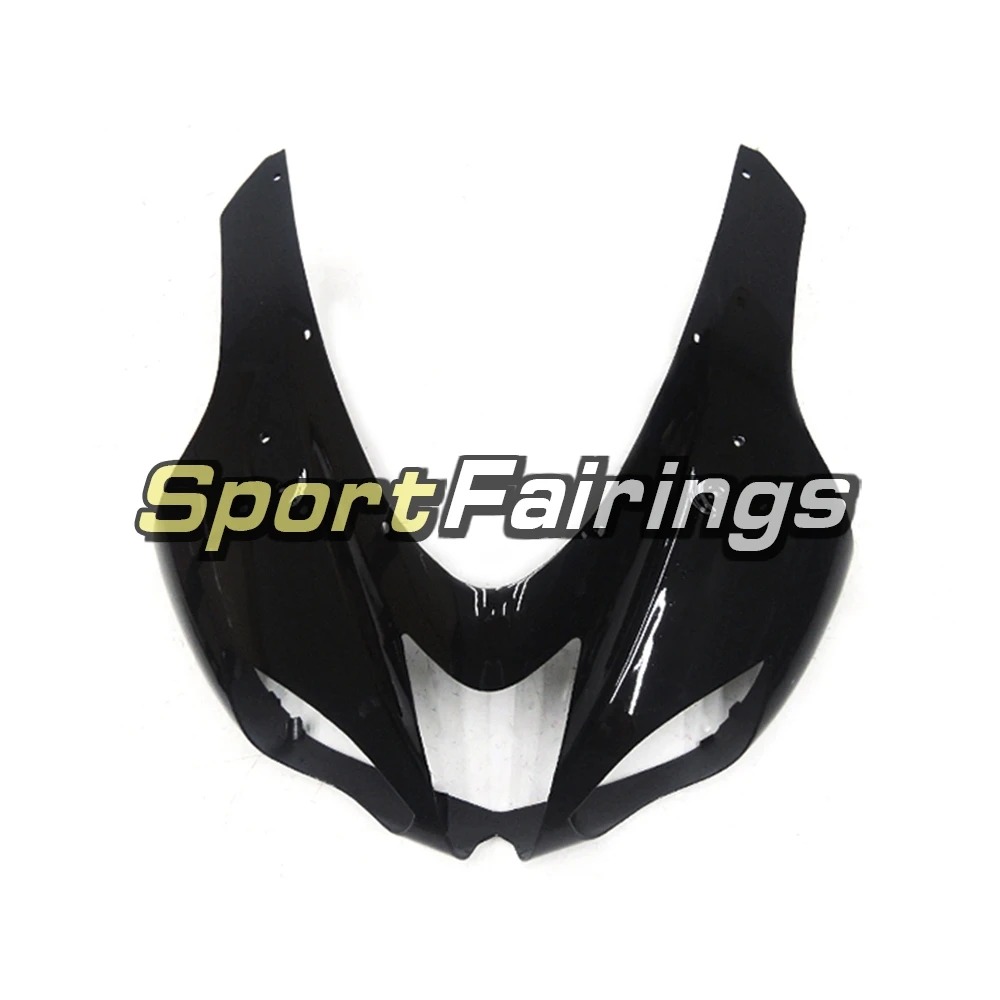 

ВЕРХНЯЯ ПЕРЕДНЯЯ обтекатель носа для Kawasaki ZX6R 2007 2008 07 08 черная инъекция ABS пластик мотоциклетная обтекатель любой дизайн