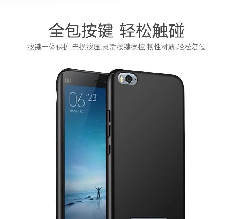 Полное покрытие пластик 5,0 для Xiao mi 4C чехол для Xiao mi 4C mi 4i mi 4C mi 4i чехол для задней панели сотового телефона чехол