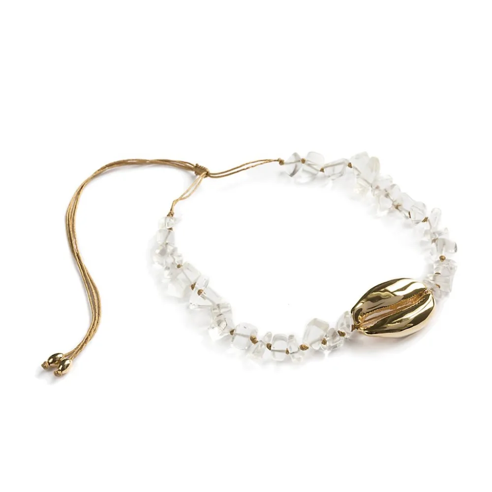Заявление Bijoux Femme пляжные золото вентилятор Морская ракушка с гребешком женское ожерелье, бохо богемское короткое ожерелье колье-чокер гребень ожерелье с раковинами ювелирные изделия