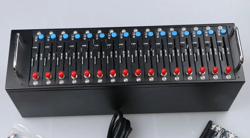 

Q2303 16 port gsm sms mms modem poll bulk sms device for sms maketing