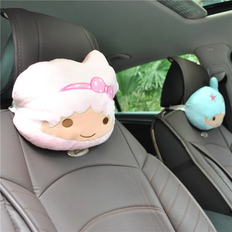 Горячая Hello Kitty Аксессуары подголовник автомобиля подушка милый KT розовый авто