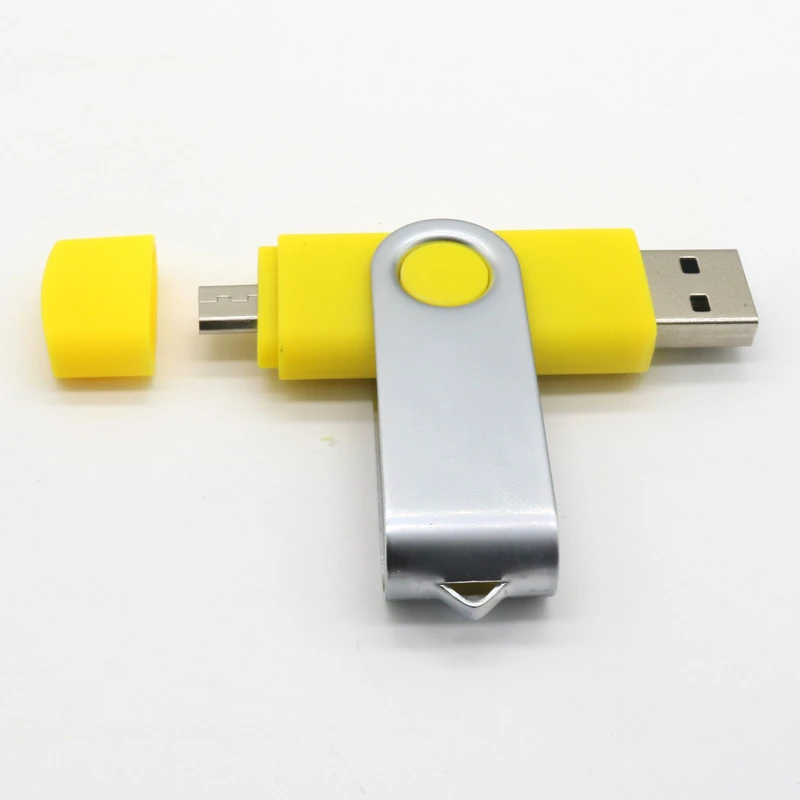 Смарт-телефон USB флэш-накопитель металлический флеш-накопитель 64 Гб Флешка 8 OTG