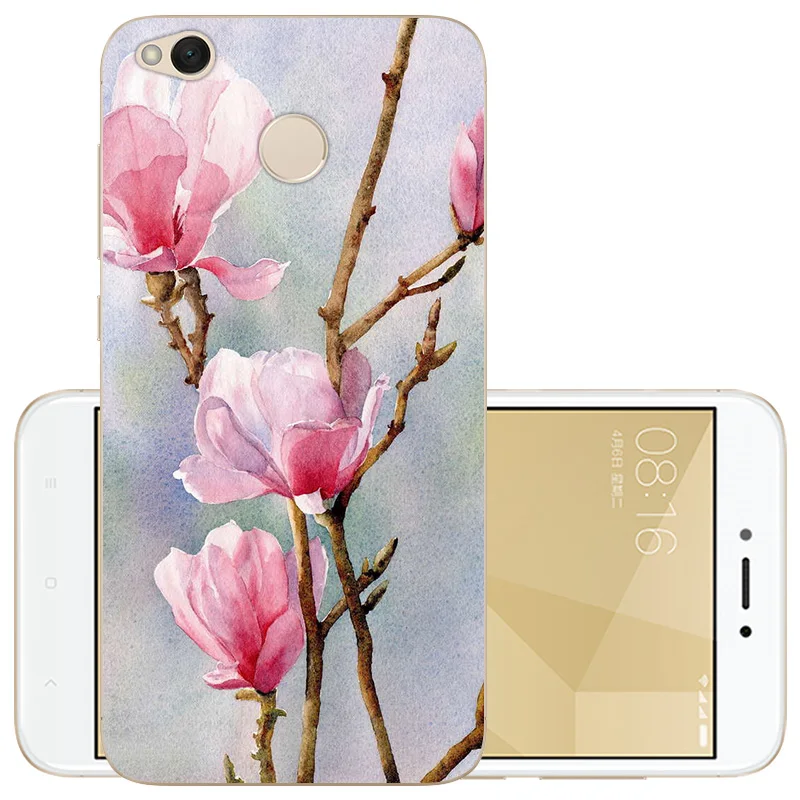 W02 CROWNPRO чехол для телефона Xiaomi Redmi 4X Fundas Мягкий силиконовый чехол для Xiaomi Redmi 4X TPU задняя защита 5," для Redmi4x - Цвет: W02