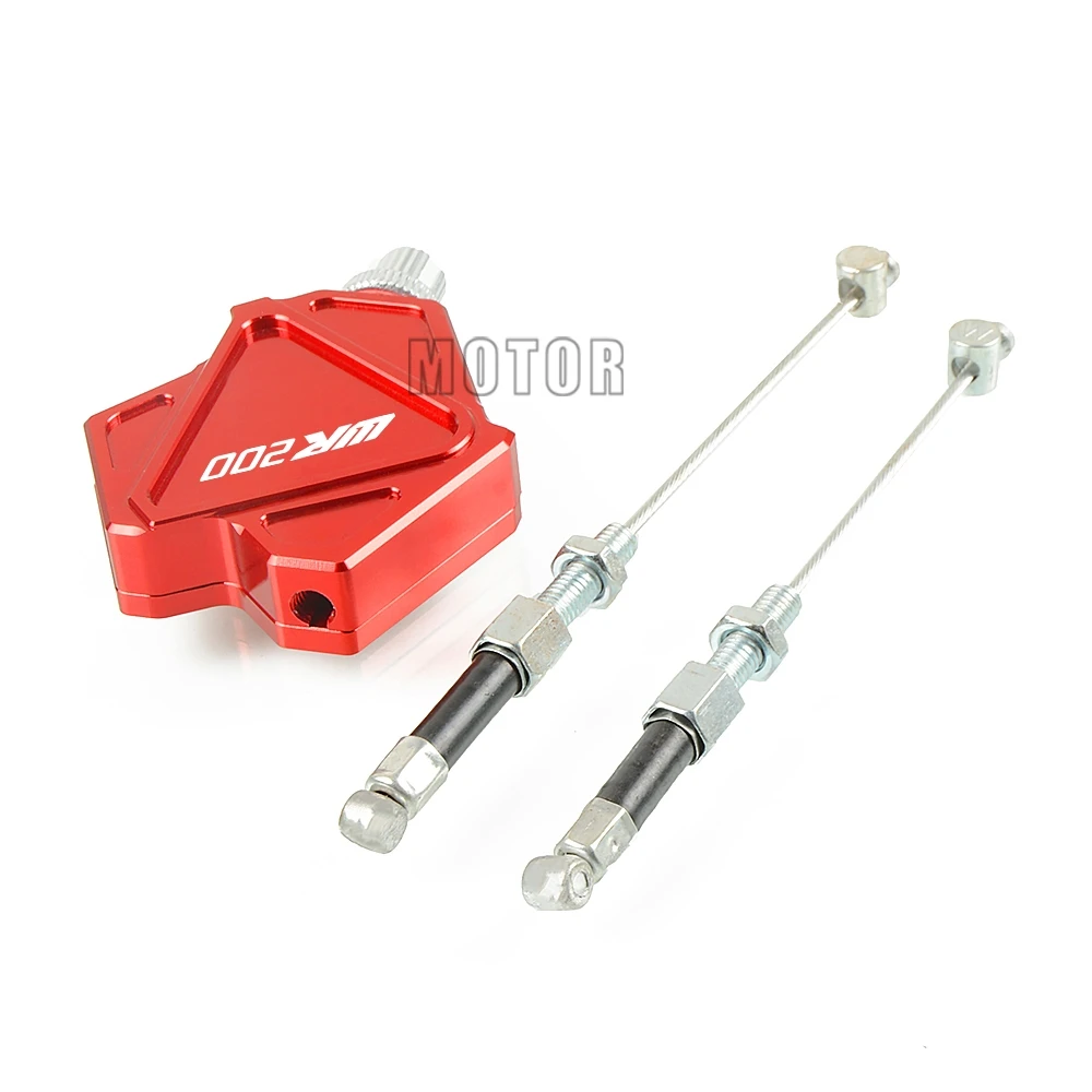 Red Для Yamaha WR200 WR 200 1992-1995 1993 1994 МОТОЦИКЛ ЧПУ для мотокросса мотоцикл для мотоциклов трюк рычаг сцепления простая кабельная система - Цвет: Red