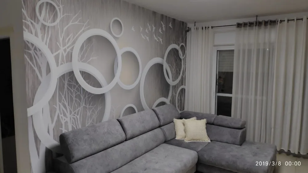 Beibehang papel де parede 3D пользовательские фото обои 3D фреска обои наклейки художественные абстрактные леса 3D гостиная ТВ стены рулон