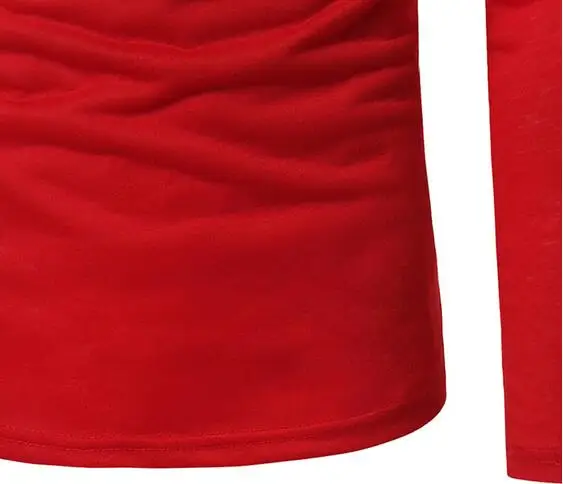 Leapps мужские рубашки поло с длинным рукавом модные тонкие однотонные дышащие топы